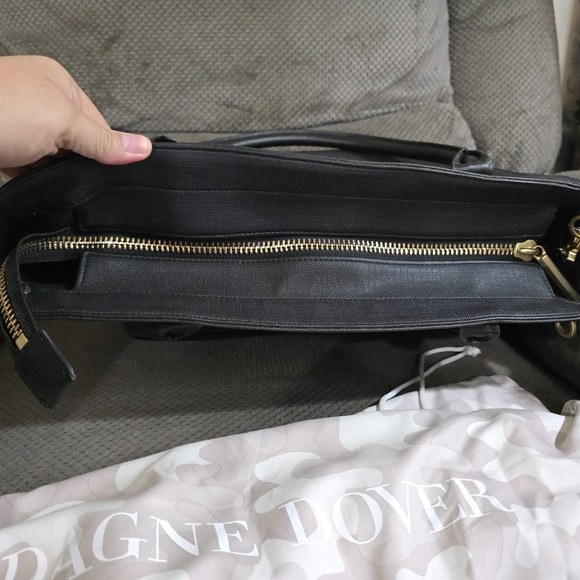 Dagne Dover Black Tote Bag - Picture 3 of 12